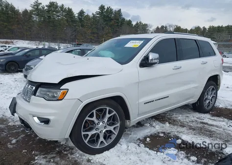 2021 Jeep Grand Cherokee Overland 4X4 z USA, uszkodzony, nr VIN 1C4RJFCT1MC564628